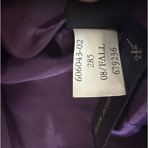 Banana Republic Purple Cap‎ Sleeves Side Zip 100% Silk Sheath Dress Size 0 - Picture 3 of 11